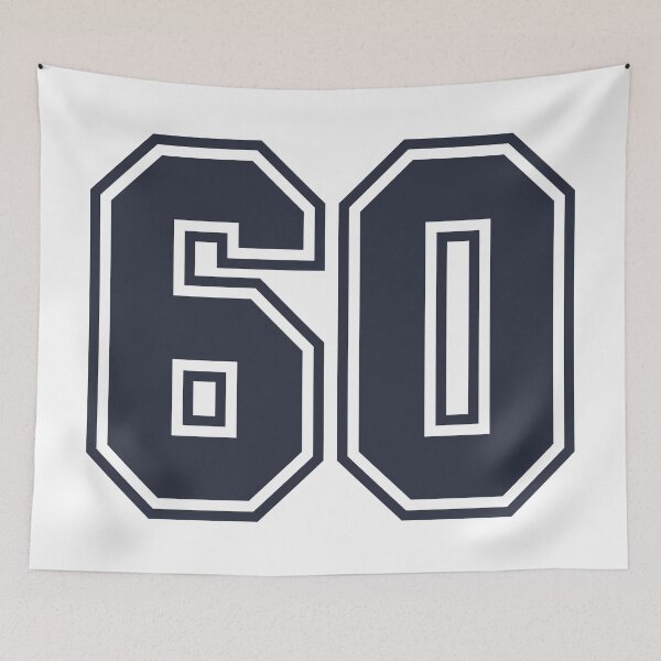 Item preview, 60 Sports Number Sixty designed and sold by HelloFromAja.