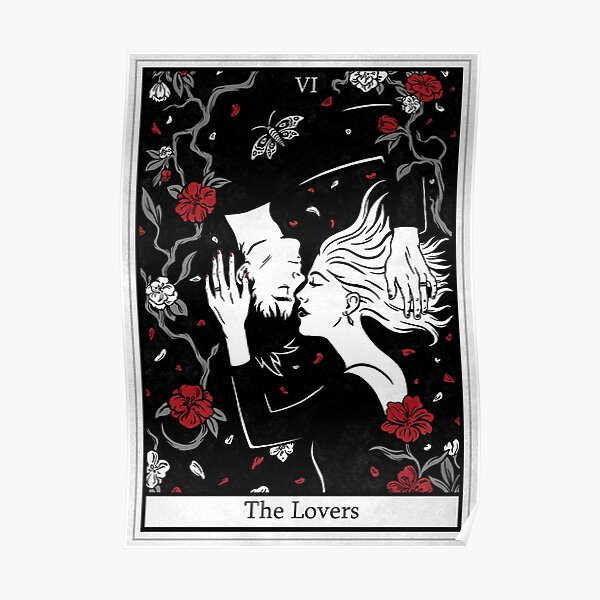 The Lovers Tarot Poster