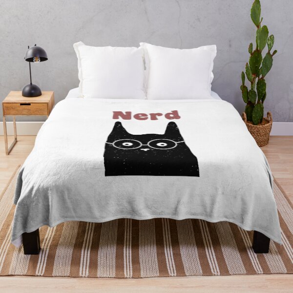 Item preview, Nerd cat designed and sold by blankshirt.