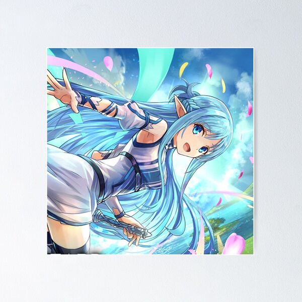 Sword Art Online Sao Asuna Anime Poster – My Hot Posters