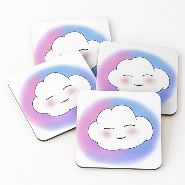 Item preview, Cute Smiling Cloud designed and sold by Oceanwaves-06.
