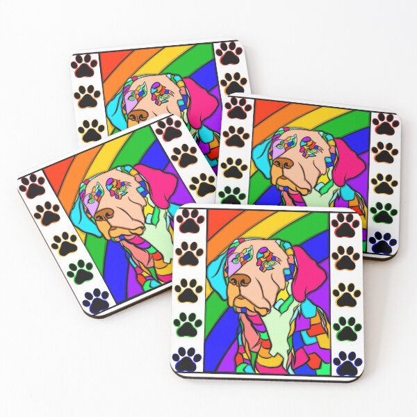 Item preview, Colorful Dog Art designed and sold by digiorgio80.