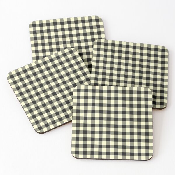 Item preview, Cream & Black Buffalo Plaid designed and sold by 89BLACK.