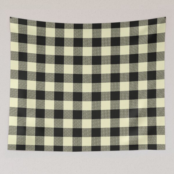 Item preview, Cream & Black Buffalo Plaid designed and sold by 89BLACK.