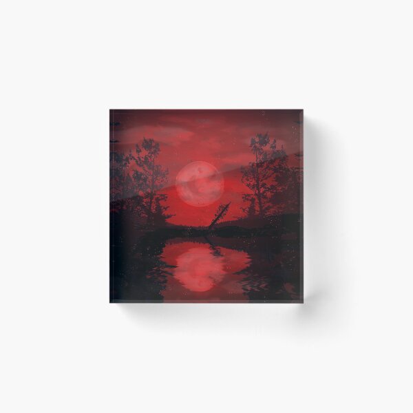 Item preview, Bloodmoon Lake V2 designed and sold by Arts-And-Design.