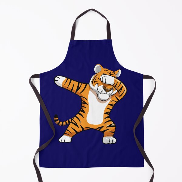 Item preview, Dabbing Tiger Football Mascot designed and sold by Meliafroggy.