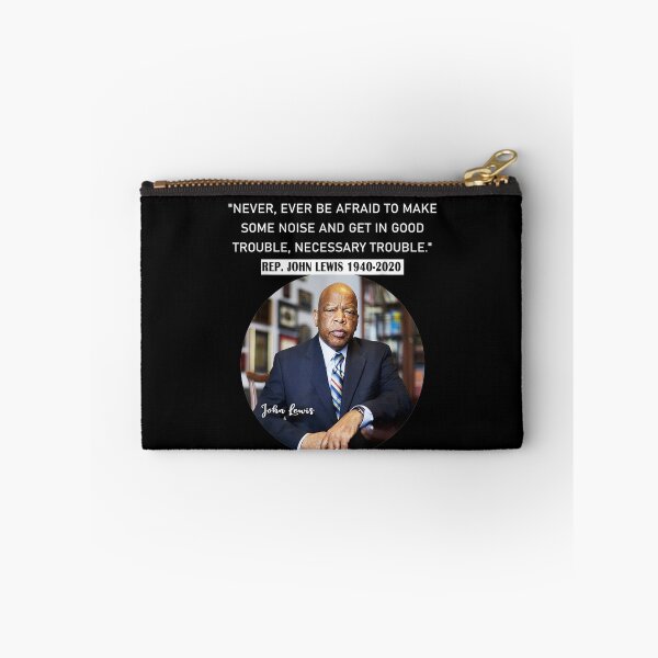 Item preview, Congressman John Lewis Never ever be afraid 19402020 designed and sold by HenryHansons.