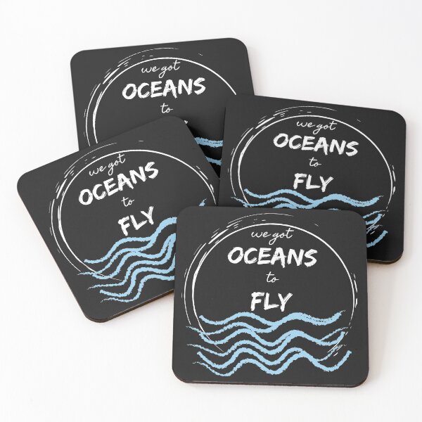Item preview, Oceans to Fly - Retro Design designed and sold by garhoud.