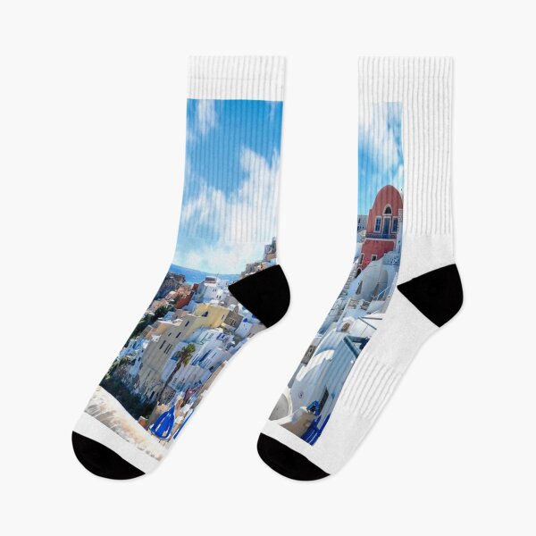 Item preview, santorini greece flag designed and sold by BLDAIRSH.