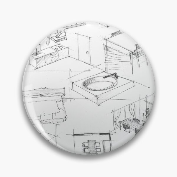 Item preview, white furniture sketches designed and sold by jorgelebeau.