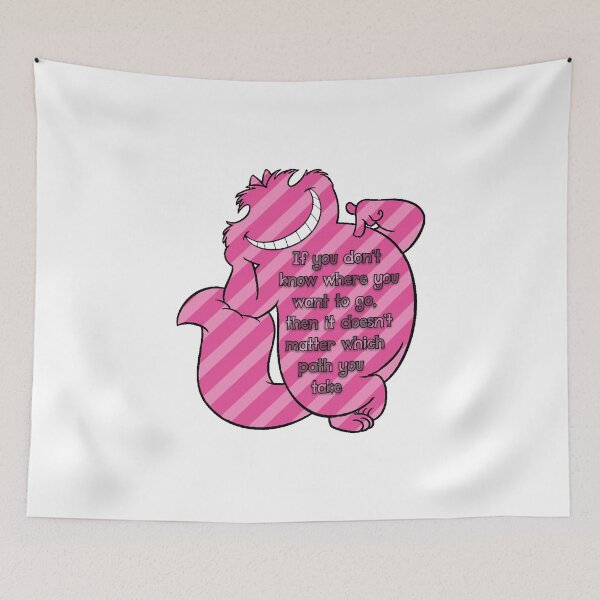 Item preview, cheshire cat saying designed and sold by yinon-h.