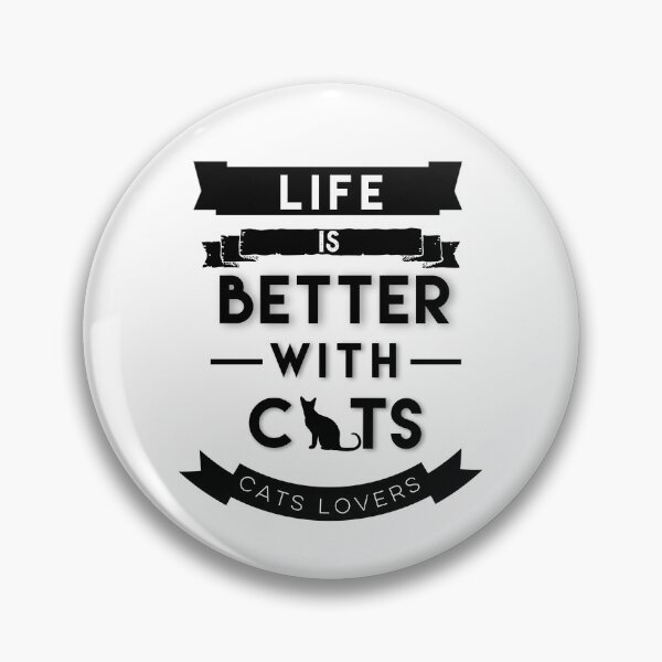 Item preview, Life is better with cats designed and sold by Hussain Shirts.