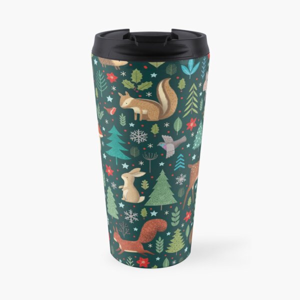 Woodland animals Travel Mug