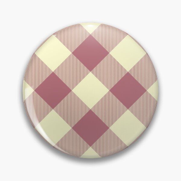 Item preview, Cream & Rose Gold Cross Buffalo Twill Plaid Pattern designed and sold by 89BLACK.