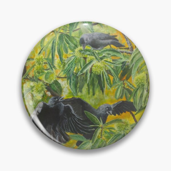Item preview, Jackdaws in a Sweet Chestnut Tree designed and sold by DawnsArt92.