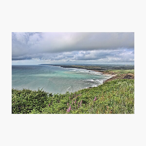 "Widemouth Bay in North Cornwall" Photographic Print for Sale by