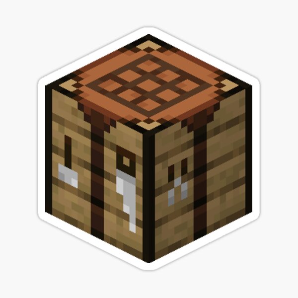 crafting table Sticker