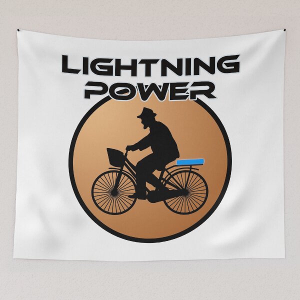 Item preview, Lightning Power e-bike designed and sold by NicGrayGraphic.