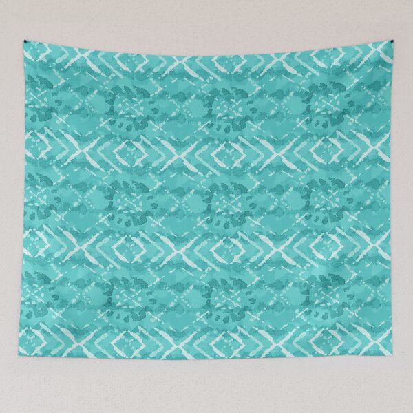 Item preview, Turquoise Tie Dye | Pattern designed and sold by DeKoro.