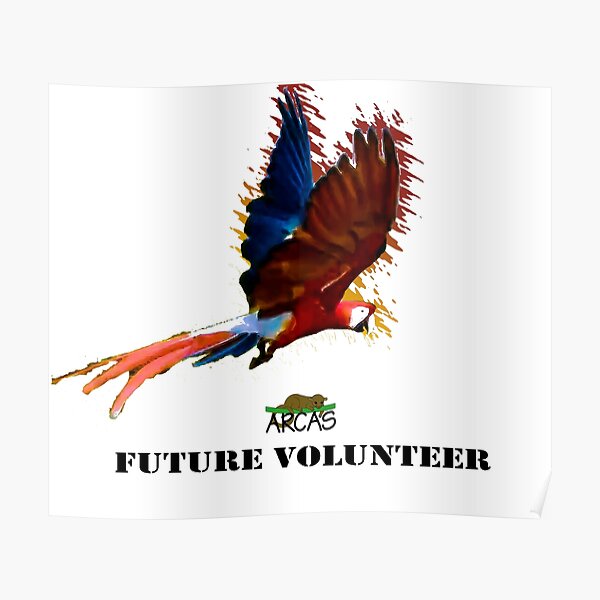 Future volunteer: macaw Poster