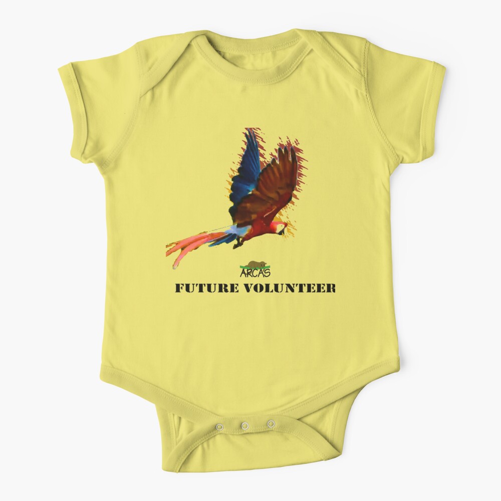 Future volunteer: macaw Baby One-Piece