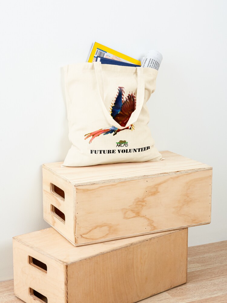 Alternate view of Future volunteer: macaw Tote Bag
