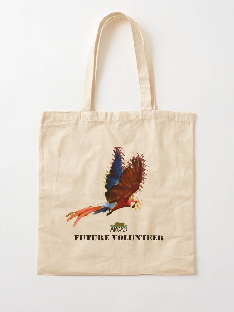 Alternate view of Future volunteer: macaw Tote Bag