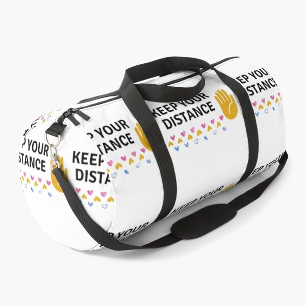 Item preview, Keep Your Distance Social Distance Virus Hand designed and sold by Craftdrawer.
