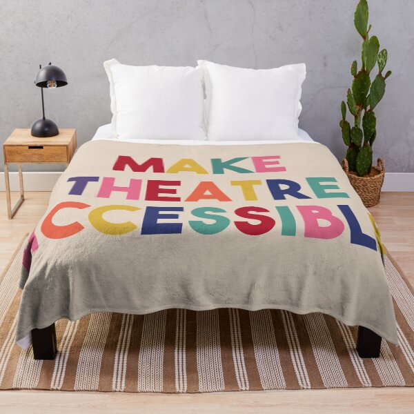 Item preview, Make Theatre Accessible designed and sold by broadwayraccoon.