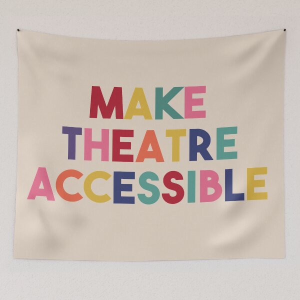 Item preview, Make Theatre Accessible designed and sold by broadwayraccoon.