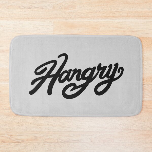 Item preview, Hangry Hand Lettered Black designed and sold by amalonzoart.