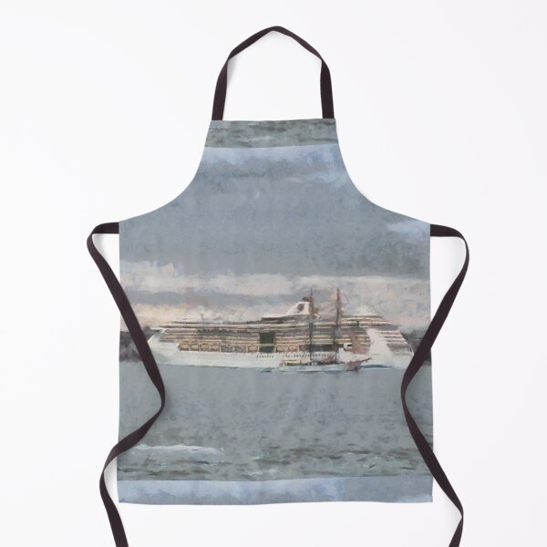 Item preview, Cruise ship and sail boat designed and sold by ashishagarwal74.