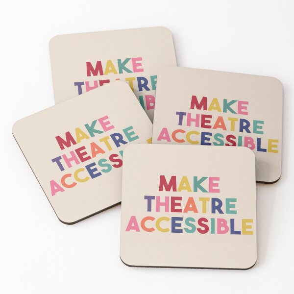 Item preview, Make Theatre Accessible designed and sold by broadwayraccoon.