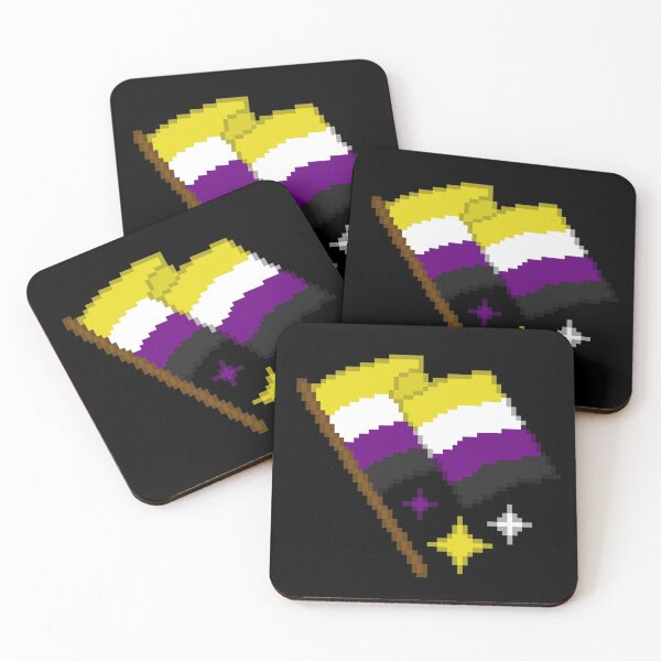 Item preview, Wave Your Flag Nonbinary designed and sold by VoidRiver.