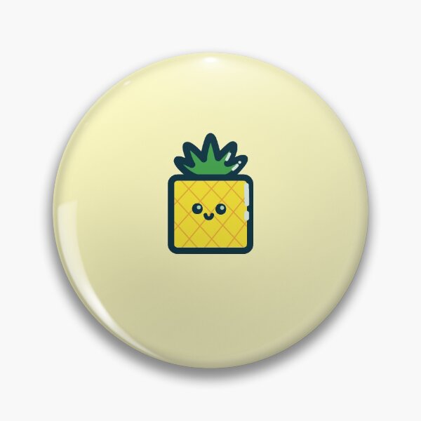Artikelvorschau, Nette quadratische Ananas-Illustrations-Panik-Grafiken entworfen und verkauft von Panic-Graphics.