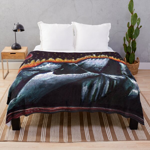 Item preview, Red Water & Mountain Landscape designed and sold by KLoganArt.