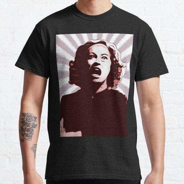 Mommie Dearest - No Wire Hangers, Ever - Pop Art Classic T-Shirt