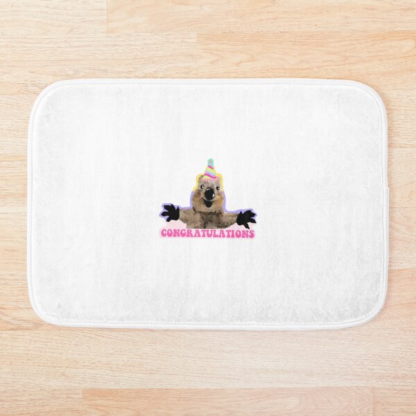 Item preview, Congratulations quokka designed and sold by Rocky Designs.