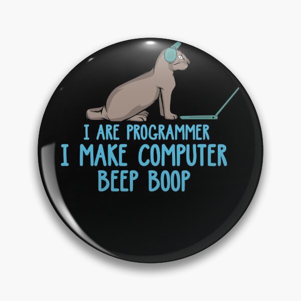 Item preview, I Are Programmer I Cat IT Computer Developer Software designed and sold by phskulmshirt.
