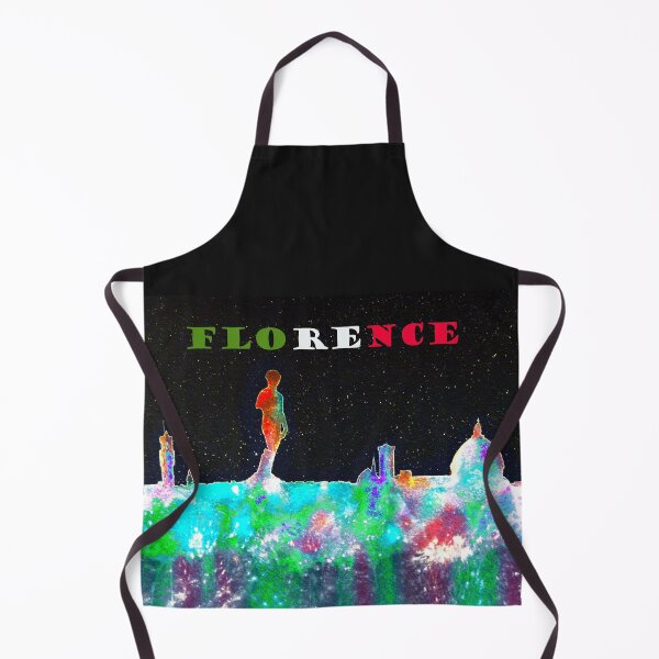 Item preview, Florence Italy Skyline And Flag Colors Banner designed and sold by William Holkham.