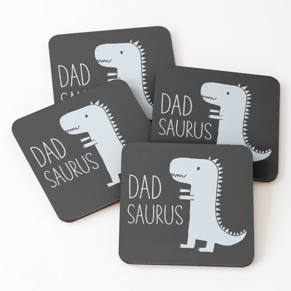 Item preview, Dad saurus text with dinosaur doodle gift for dad designed and sold by JokeGysen.