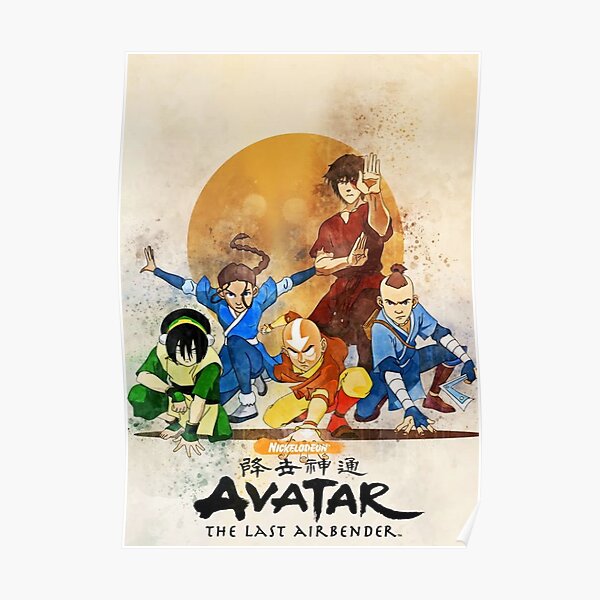 The Legend Of Korra Posters Redbubble - new water moves avatar the four nations roblox