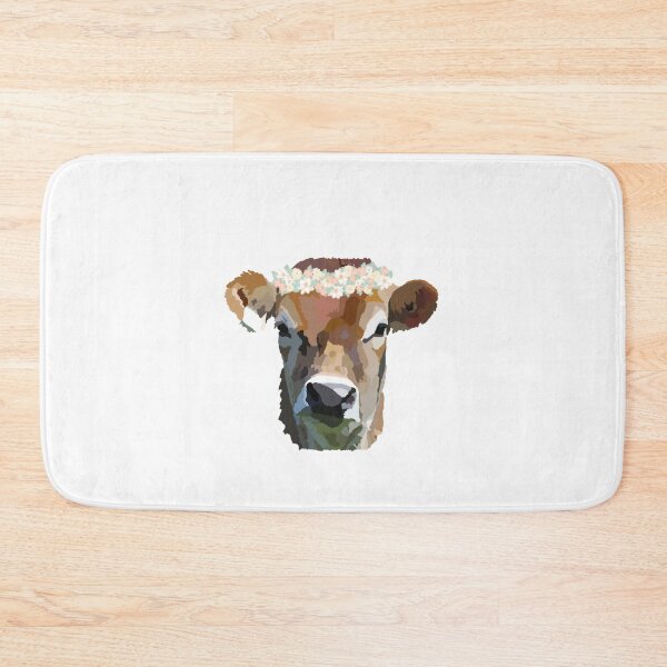 Item preview, cow with flower crown designed and sold by blar-417.