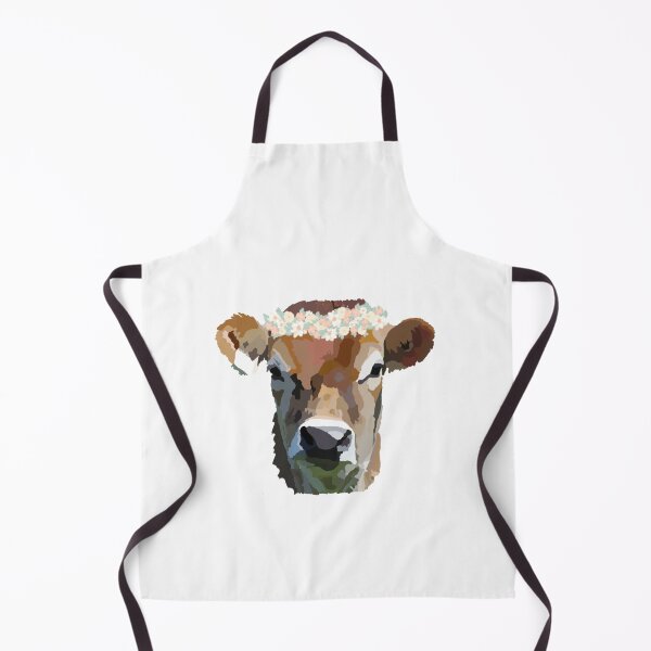 Item preview, cow with flower crown designed and sold by blar-417.