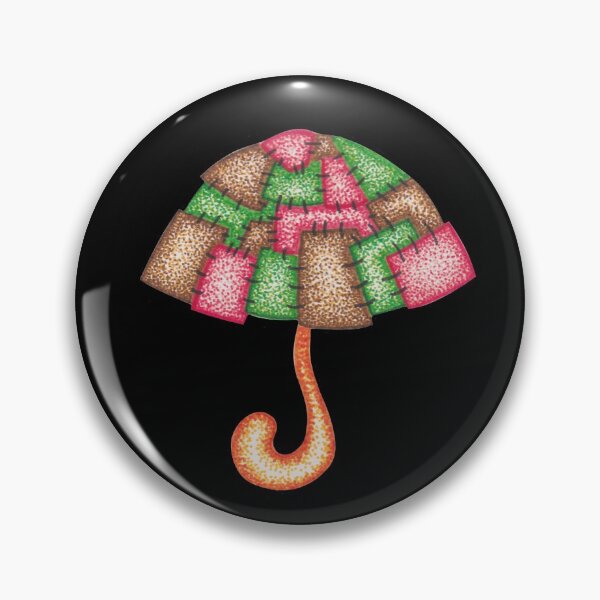 Item preview, Multi colour umbrella design art pointillism painting designed and sold by MitoP.