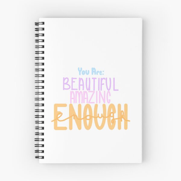 Item preview, You are beautiful amazing ENOUGH sticker designed and sold by Deizers.