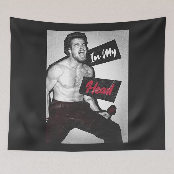 Item preview, In My Head Flag Punk designed and sold by eyepoo.