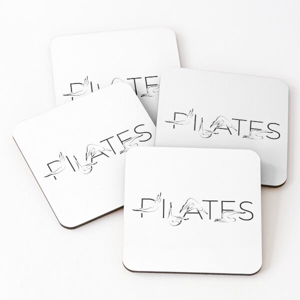 Item preview, Pilates poses in PILATES word designed and sold by sashica.