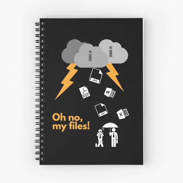 Item preview, Raining Files from the Cloud designed and sold by Frosty1489.