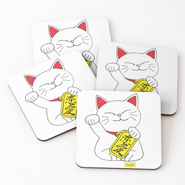 Item preview, THE LUCKY CAT OF LOVE designed and sold by CarmenShunyo.